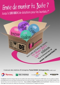 Concours  de création d’entreprise de Total Edhec Entreprendre